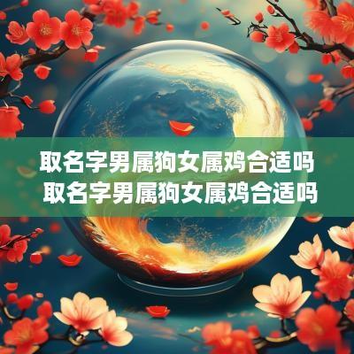 取名字男属狗女属鸡合适吗 取名字男属狗女属鸡合适吗好吗