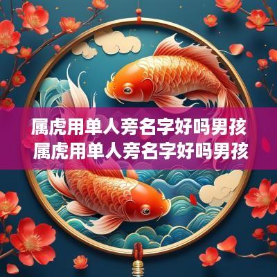 属虎用单人旁名字好吗男孩 属虎用单人旁名字好吗男孩子