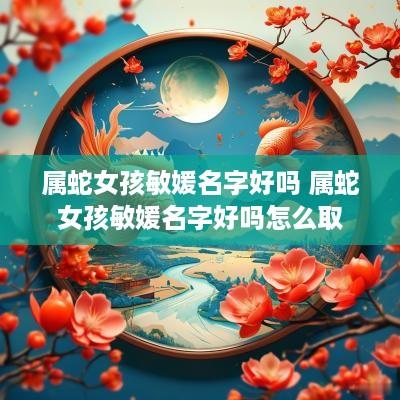 属蛇女孩敏媛名字好吗 属蛇女孩敏媛名字好吗怎么取