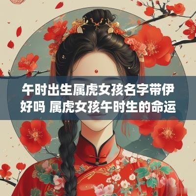 午时出生属虎女孩名字带伊好吗 属虎女孩午时生的命运怎么样