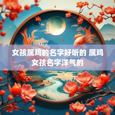 女孩属鸡的名字好听的 属鸡女孩名字洋气的