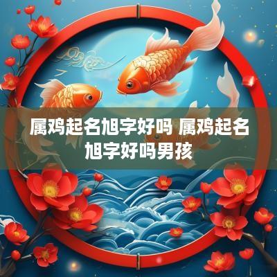 属鸡起名旭字好吗 属鸡起名旭字好吗男孩