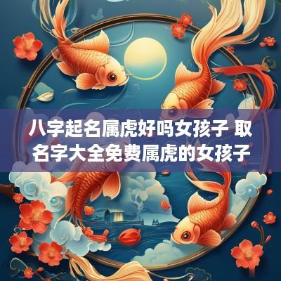八字起名属虎好吗女孩子 取名字大全免费属虎的女孩子