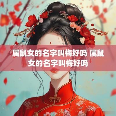 属鼠女的名字叫梅好吗 属鼠女的名字叫梅好吗