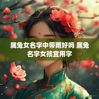 属兔女名字中带雨好吗 属兔名字女孩宜用字