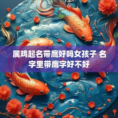 属鸡起名带鹰好吗女孩子 名字里带鹰字好不好