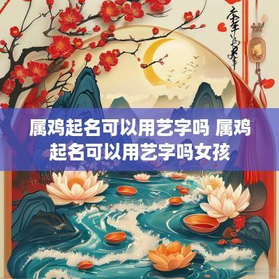 属鸡起名可以用艺字吗 属鸡起名可以用艺字吗女孩