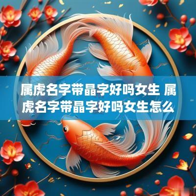 属虎名字带晶字好吗女生 属虎名字带晶字好吗女生怎么取