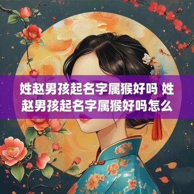 姓赵男孩起名字属猴好吗 姓赵男孩起名字属猴好吗怎么取