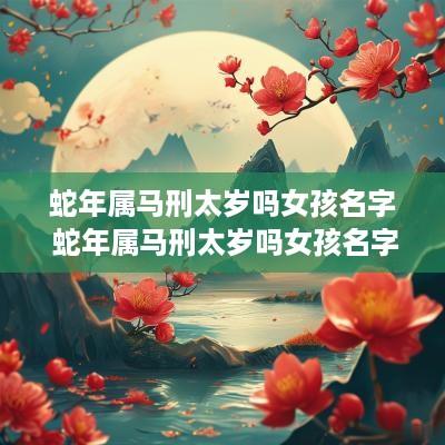 蛇年属马刑太岁吗女孩名字 蛇年属马刑太岁吗女孩名字叫什么
