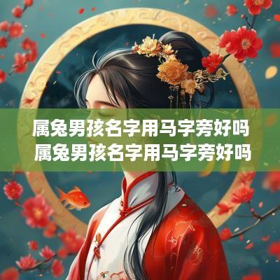 属兔男孩名字用马字旁好吗 属兔男孩名字用马字旁好吗怎么取