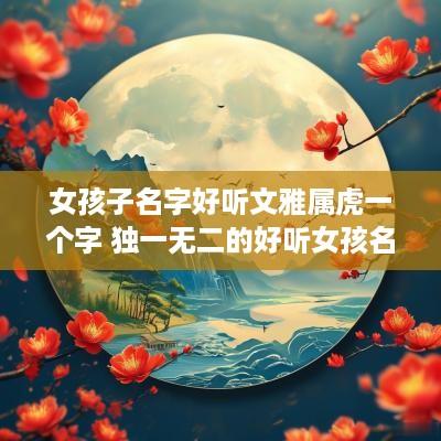 女孩子名字好听文雅属虎一个字 独一无二的好听女孩名属虎的