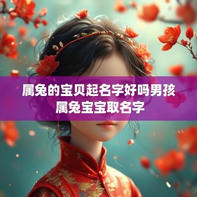 属兔的宝贝起名字好吗男孩 属兔宝宝取名字