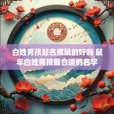 白姓男孩起名属鼠的好吗 蛇年白姓男孩最合适的名字