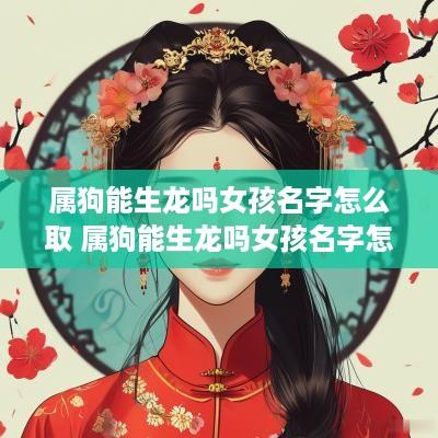 属狗能生龙吗女孩名字怎么取 属狗能生龙吗女孩名字怎么取好听