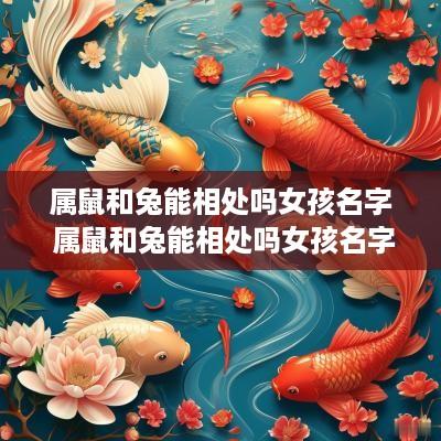 属鼠和兔能相处吗女孩名字 属鼠和兔能相处吗女孩名字大全