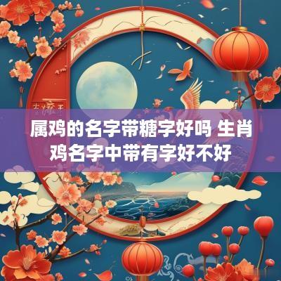 属鸡的名字带糖字好吗 生肖鸡名字中带有字好不好