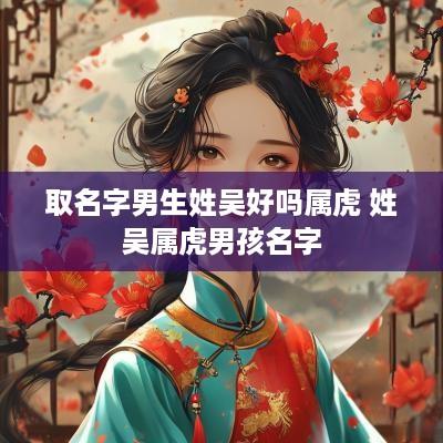 取名字男生姓吴好吗属虎 姓吴属虎男孩名字