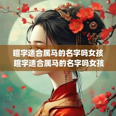暄字适合属马的名字吗女孩 暄字适合属马的名字吗女孩怎么取