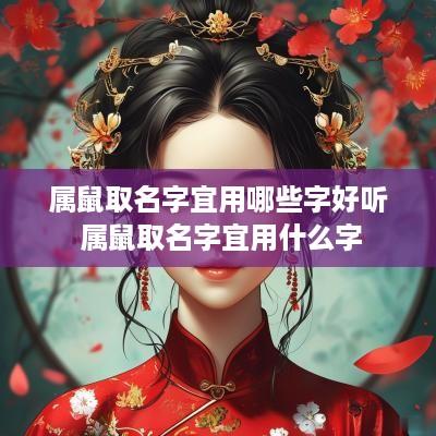 属鼠取名字宜用哪些字好听 属鼠取名字宜用什么字