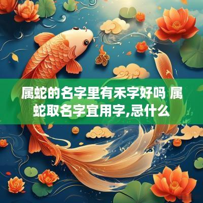 属蛇的名字里有禾字好吗 属蛇取名字宜用字,忌什么