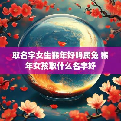 取名字女生猴年好吗属兔 猴年女孩取什么名字好