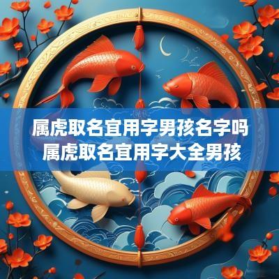 属虎取名宜用字男孩名字吗 属虎取名宜用字大全男孩