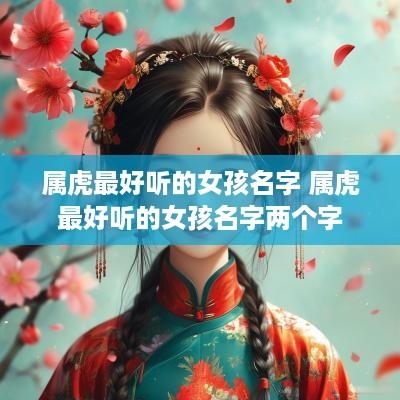 属虎最好听的女孩名字 属虎最好听的女孩名字两个字