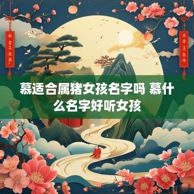 慕适合属猪女孩名字吗 慕什么名字好听女孩