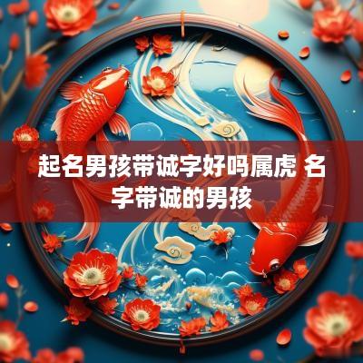 起名男孩带诚字好吗属虎 名字带诚的男孩