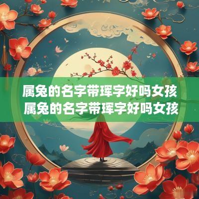 属兔的名字带珲字好吗女孩 属兔的名字带珲字好吗女孩怎么取