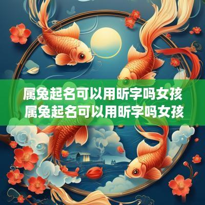 属兔起名可以用昕字吗女孩 属兔起名可以用昕字吗女孩名字