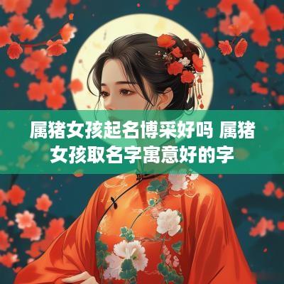属猪女孩起名博采好吗 属猪女孩取名字寓意好的字
