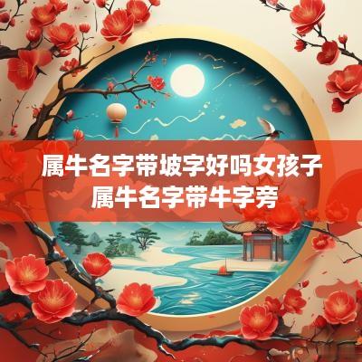 属牛名字带坡字好吗女孩子 属牛名字带牛字旁