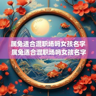 属兔适合混职场吗女孩名字 属兔适合混职场吗女孩名字怎么取