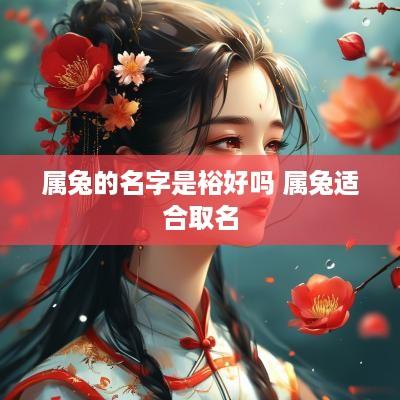 属兔的名字是裕好吗 属兔适合取名