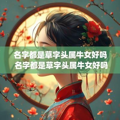 名字都是草字头属牛女好吗 名字都是草字头属牛女好吗怎么取名