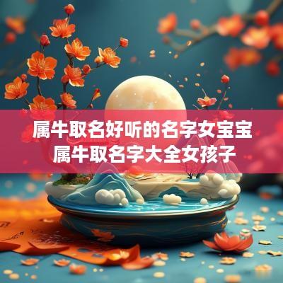 属牛取名好听的名字女宝宝 属牛取名字大全女孩子