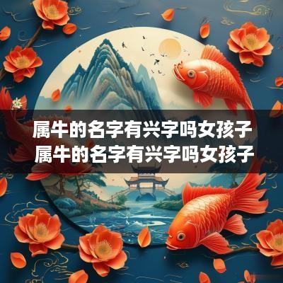 属牛的名字有兴字吗女孩子 属牛的名字有兴字吗女孩子怎么取