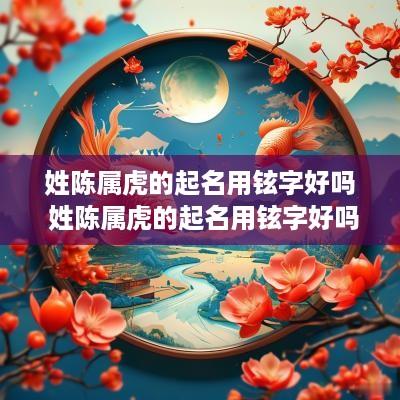 姓陈属虎的起名用铉字好吗 姓陈属虎的起名用铉字好吗男孩