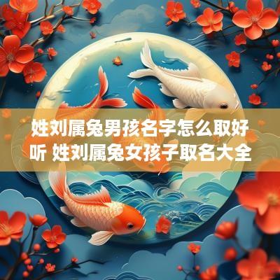 姓刘属兔男孩名字怎么取好听 姓刘属兔女孩子取名大全