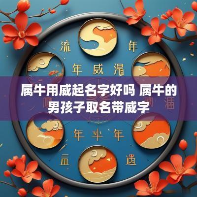 属牛用威起名字好吗 属牛的男孩子取名带威字