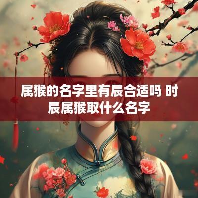 属猴的名字里有辰合适吗 时辰属猴取什么名字