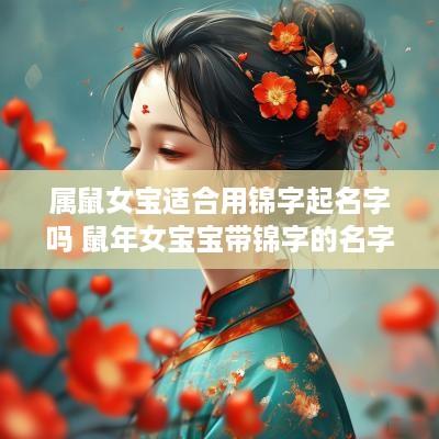 属鼠女宝适合用锦字起名字吗 蛇年女宝宝带锦字的名字
