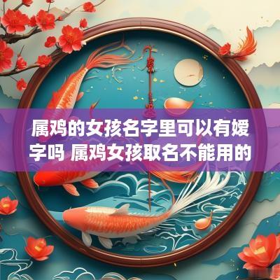 属鸡的女孩名字里可以有嫒字吗 属鸡女孩取名不能用的字