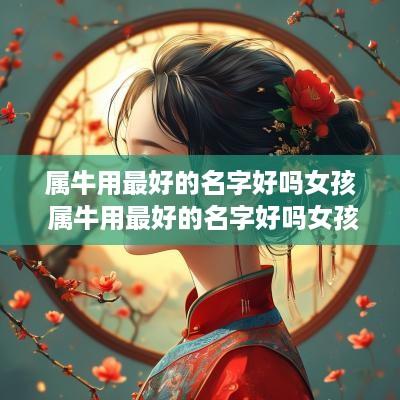 属牛用最好的名字好吗女孩 属牛用最好的名字好吗女孩子