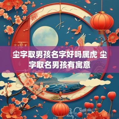尘字取男孩名字好吗属虎 尘字取名男孩有寓意
