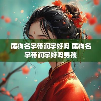 属狗名字带润字好吗 属狗名字带润字好吗男孩