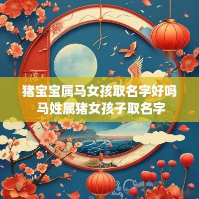 猪宝宝属马女孩取名字好吗 马姓属猪女孩子取名字