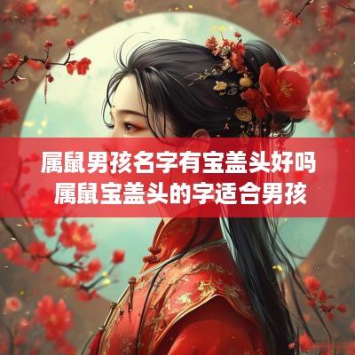 属鼠男孩名字有宝盖头好吗 属鼠宝盖头的字适合男孩